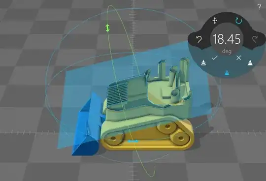 Slice, UI before processing