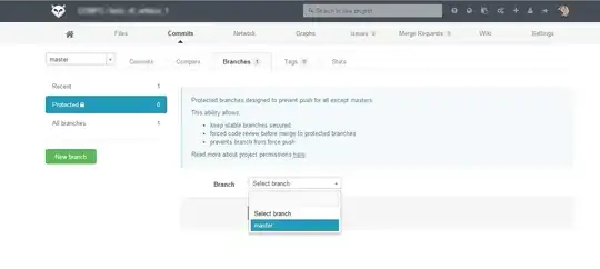 Screenshot - Protecting a Branch