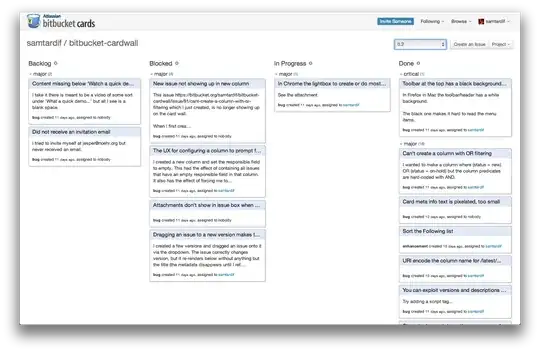 Bitbucket Cards example