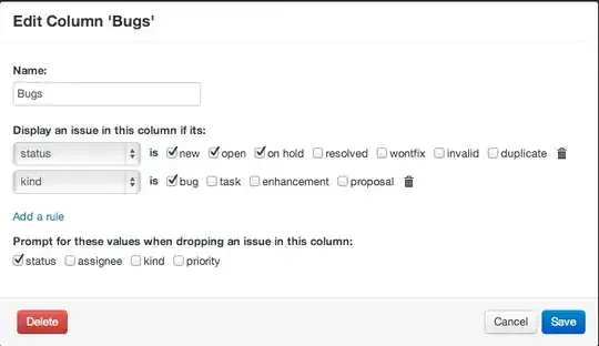 Column definition
